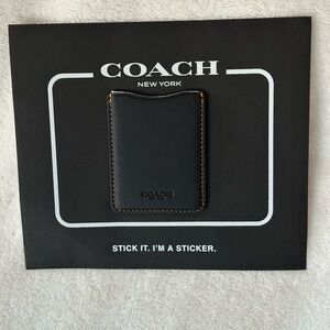 COACH pocket sticker